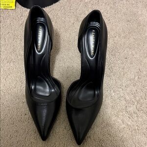 Azalea Wang Black Pointed Heels